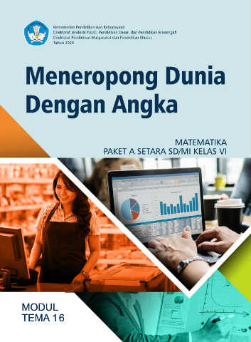 Cover Modul 16 - Matematika | Paket A