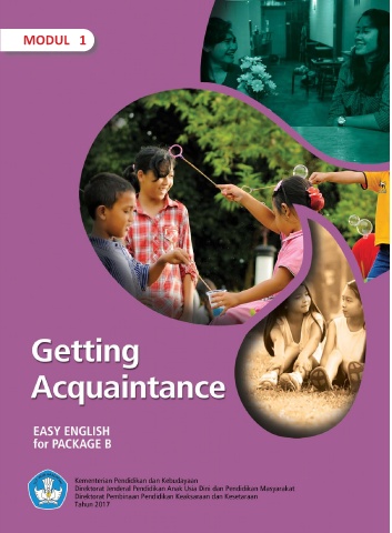 Cover Modul 1 - Bahasa Inggris | Paket B