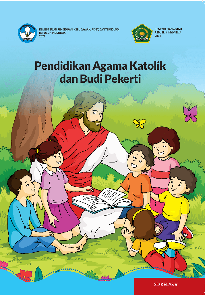 Cover Pendidikan Agama Katolik dan Budi Pekerti untuk SD Kelas V