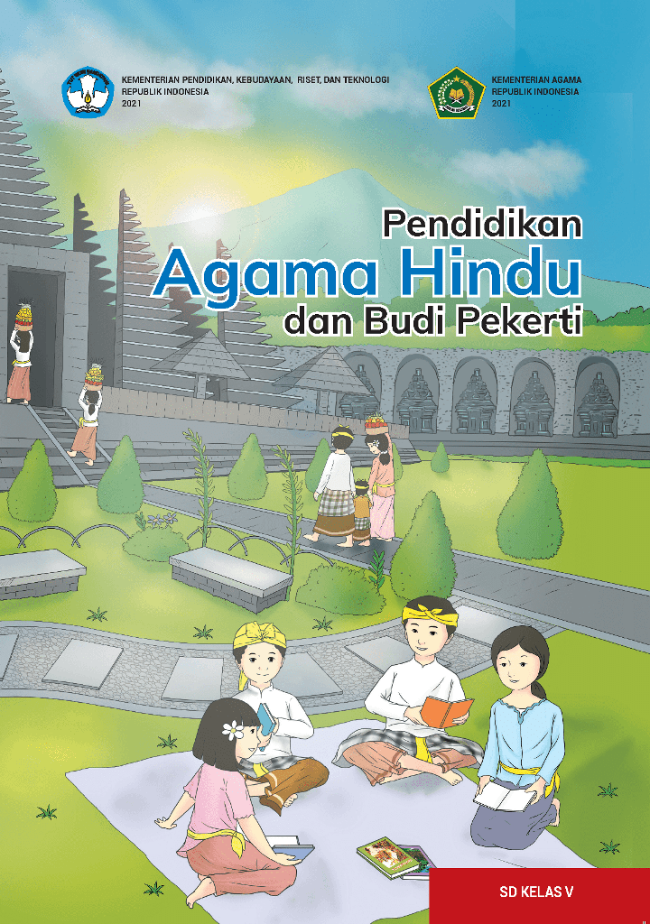 Cover Pendidikan Agama Hindu dan Budi Pekerti untuk SD Kelas V
