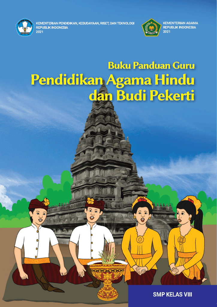 Cover Buku Panduan Guru Pendidikan Agama Hindu dan Budi Pekerti untuk SMP Kelas VIII