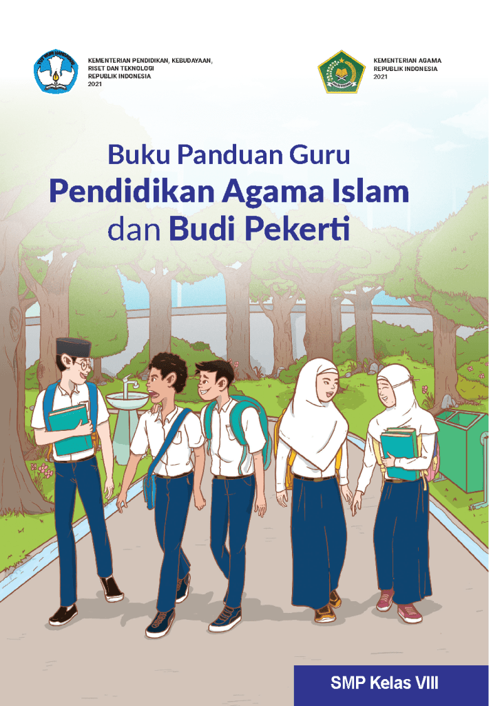 Cover Buku Panduan Guru Pendidikan Agama Islam dan Budi Pekerti untuk SMP Kelas VIII