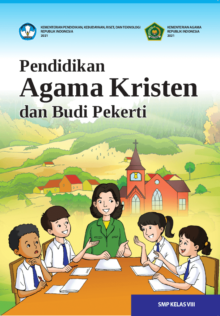 Cover Pendidikan Agama Kristen dan Budi Pekerti untuk SMP Kelas VIII