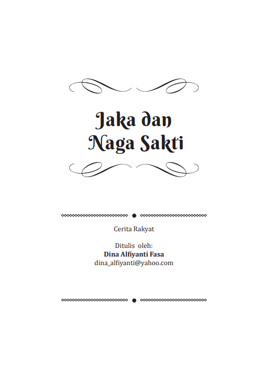 Cover Jaka dan Naga Sakti