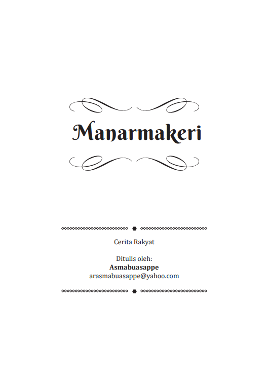 Cover Manarmakeri
