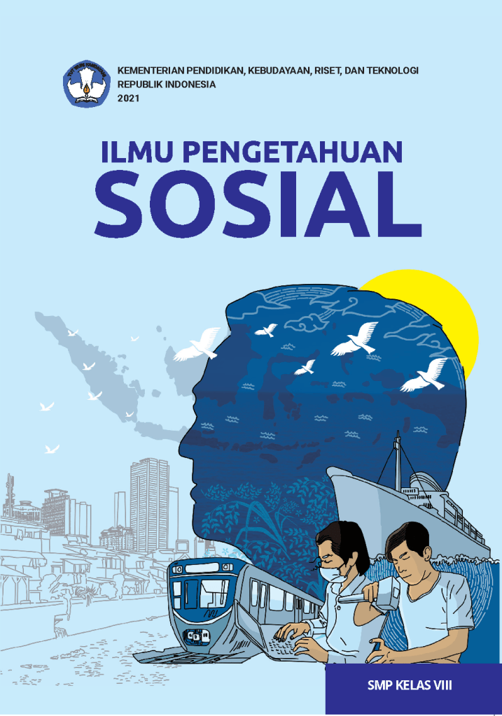 Cover Buku Audio Ilmu Pengetahuan Sosial SMP Kelas 8