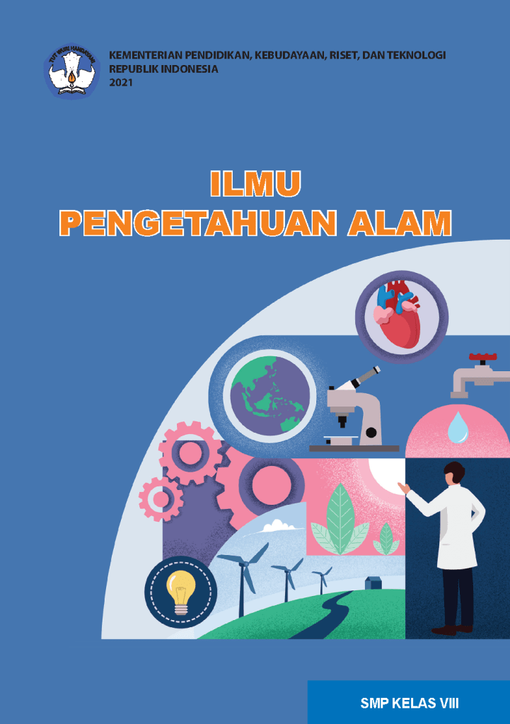 Cover Buku Audio Ilmu Pengetahuan Alam SMP Kelas 8