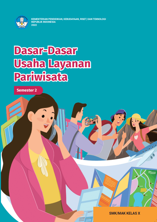 Cover Dasar-Dasar Usaha Layanan Pariwisata untuk SMK/MAK Kelas X Semester 2