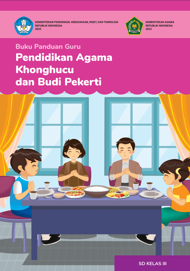 Cover Buku Panduan Guru Pendidikan Agama Khonghucu dan Budi Pekerti untuk SD Kelas III