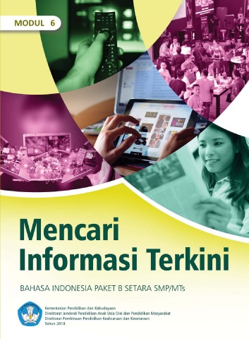 Cover Modul 6 - Bahasa Indonesia | Paket B