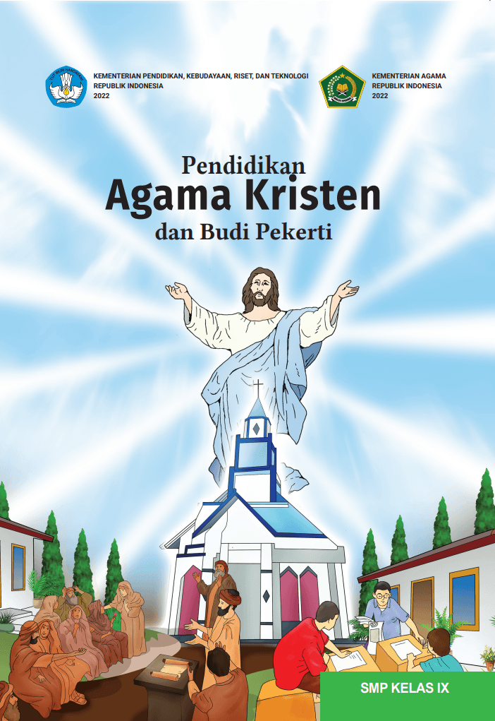 Cover Pendidikan Agama Kristen dan Budi Pekerti untuk SMP Kelas IX