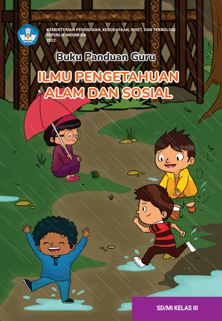 Cover Buku Panduan Guru Ilmu Pengetahuan Alam dan Sosial untuk SD/MI Kelas III