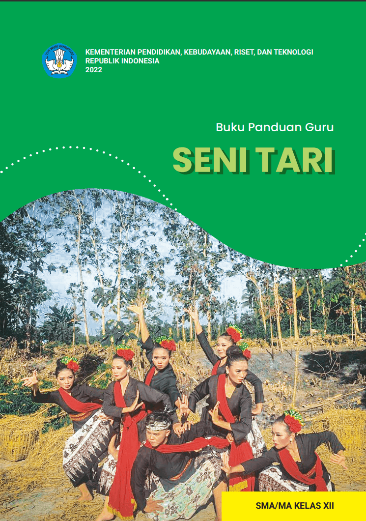 Cover Buku Panduan Guru Seni Tari untuk SMA/MA Kelas XII
