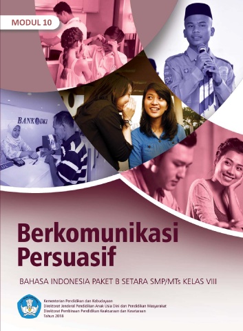 Cover Modul 10 - Bahasa Indonesia | Paket B