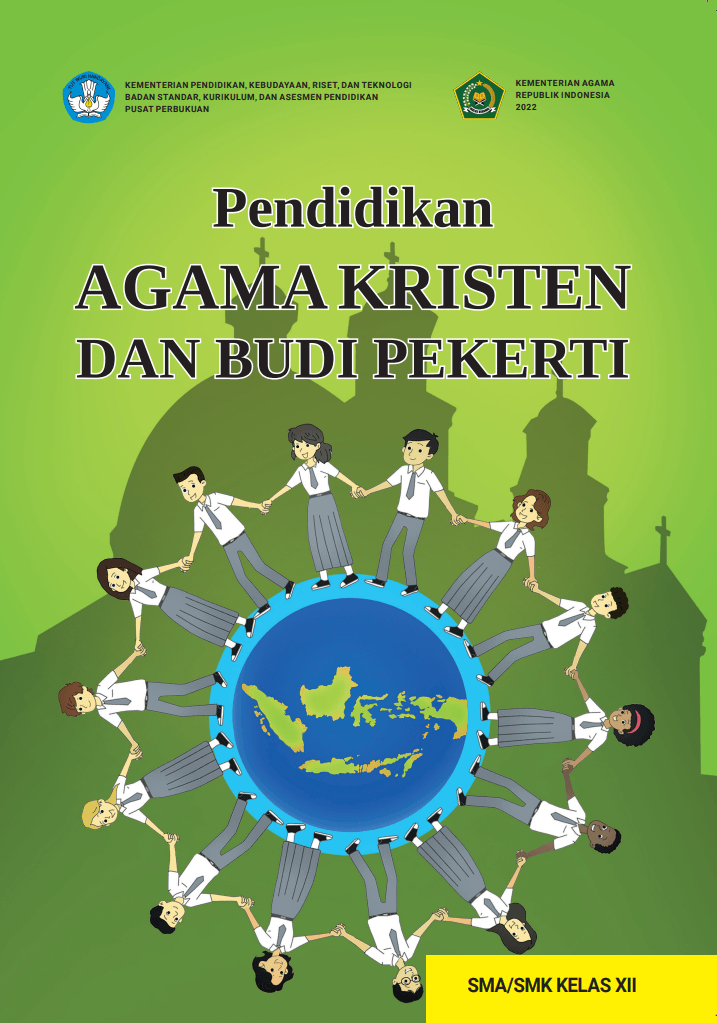 Cover Pendidikan Agama Kristen dan Budi Pekerti untuk SMA/SMK Kelas XII