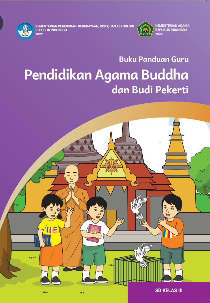 Cover Buku Panduan Guru Pendidikan Agama Buddha dan Budi Pekerti untuk SD Kelas III