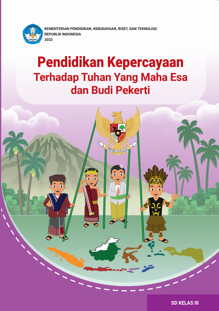 Cover Pendidikan Kepercayaan Terhadap Tuhan Yang Maha Esa dan Budi Pekerti untuk SD Kelas III