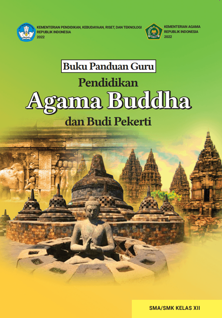 Cover Buku Panduan Guru Pendidikan Agama Buddha dan Budi Pekerti untuk SMA/SMK Kelas XII