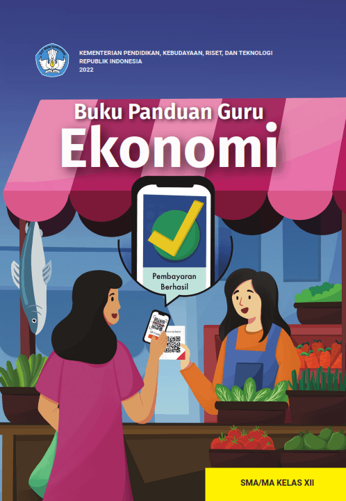 Cover Buku Panduan Guru Ekonomi untuk SMA/MA Kelas XII