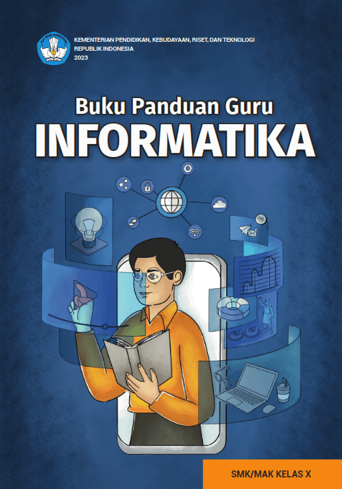 Cover Buku Panduan Guru Informatika untuk SMK/MAK Kelas X