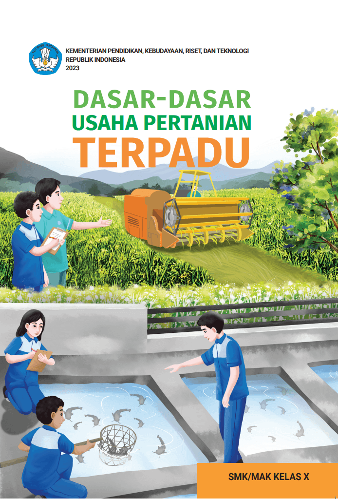 Cover Dasar-Dasar Usaha Pertanian Terpadu untuk SMK/MAK Kelas X