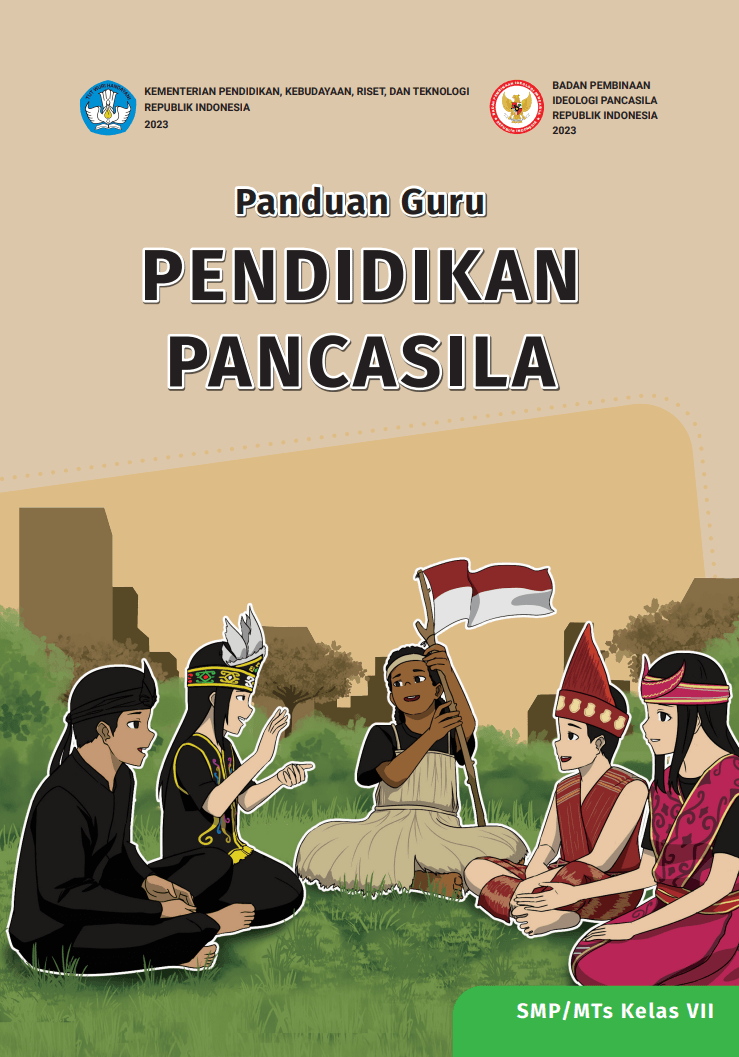 Cover Panduan Guru Pendidikan Pancasila untuk SMP/MTs Kelas VII