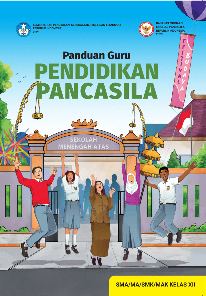 Cover Panduan Guru Pendidikan Pancasila untuk SMA/MA/SMK/MAK Kelas XII