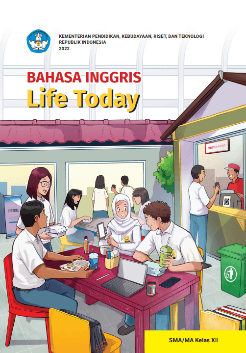 Cover Buku Audio Bahasa Inggris: Life Today untuk SMA/MA Kelas XII