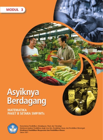Cover Modul 3 - Matematika | Paket B