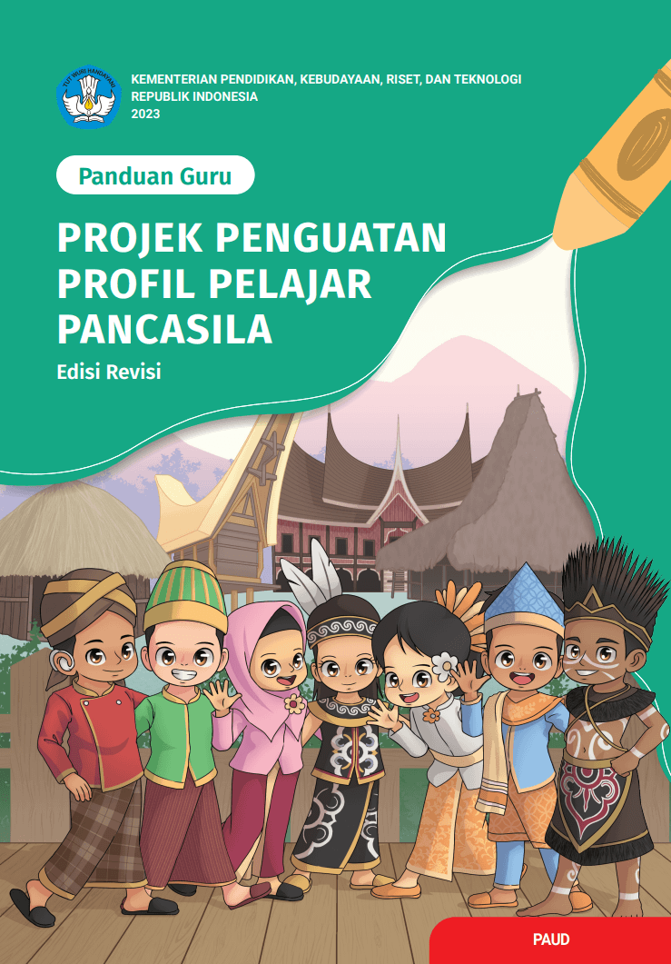 Cover Panduan Guru: Projek Penguatan Profil Pelajar Pancasila (Edisi Revisi)