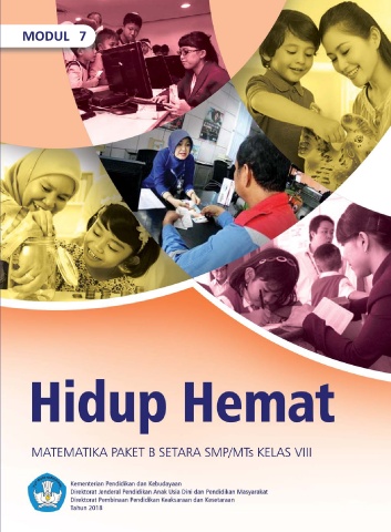 Cover Modul 7 - Matematika | Paket B