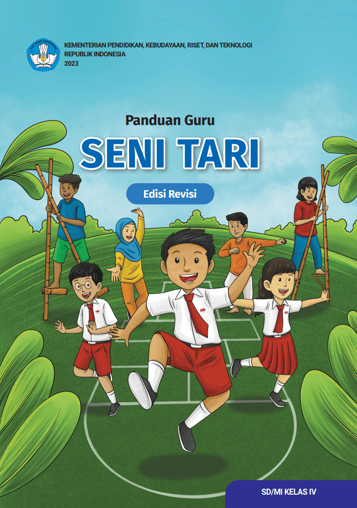 Cover Panduan Guru Seni Tari untuk SD/MI Kelas IV (Edisi Revisi)