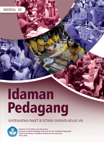 Cover Modul 10 - Matematika | Paket B