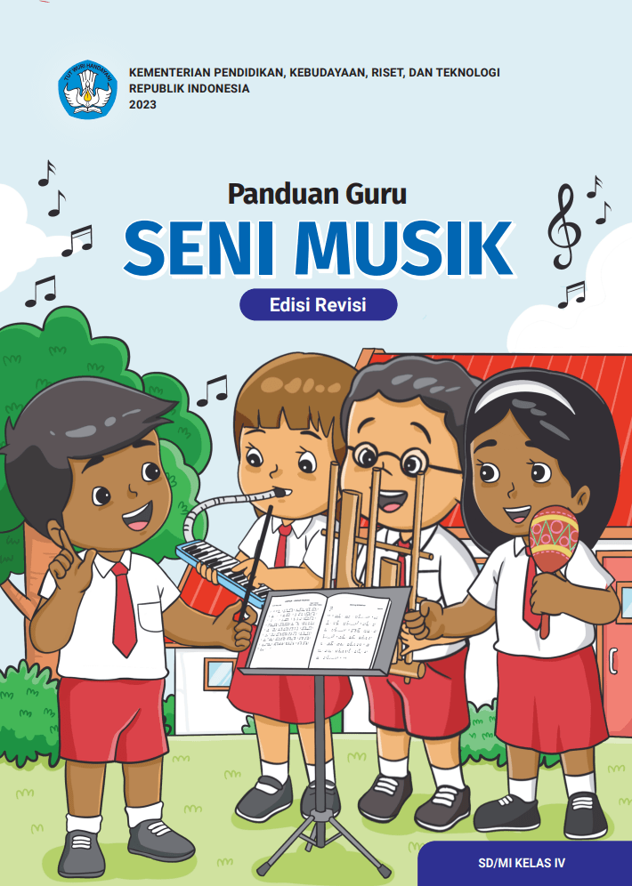 Cover Panduan Guru Seni Musik untuk SD/MI Kelas IV (Edisi Revisi)