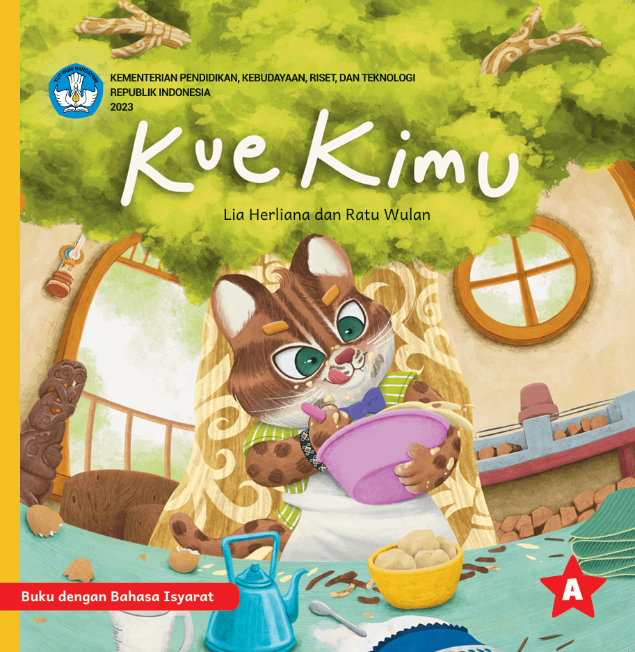 Cover Kue Kimu (Edisi Buku dengan Bahasa Isyarat)