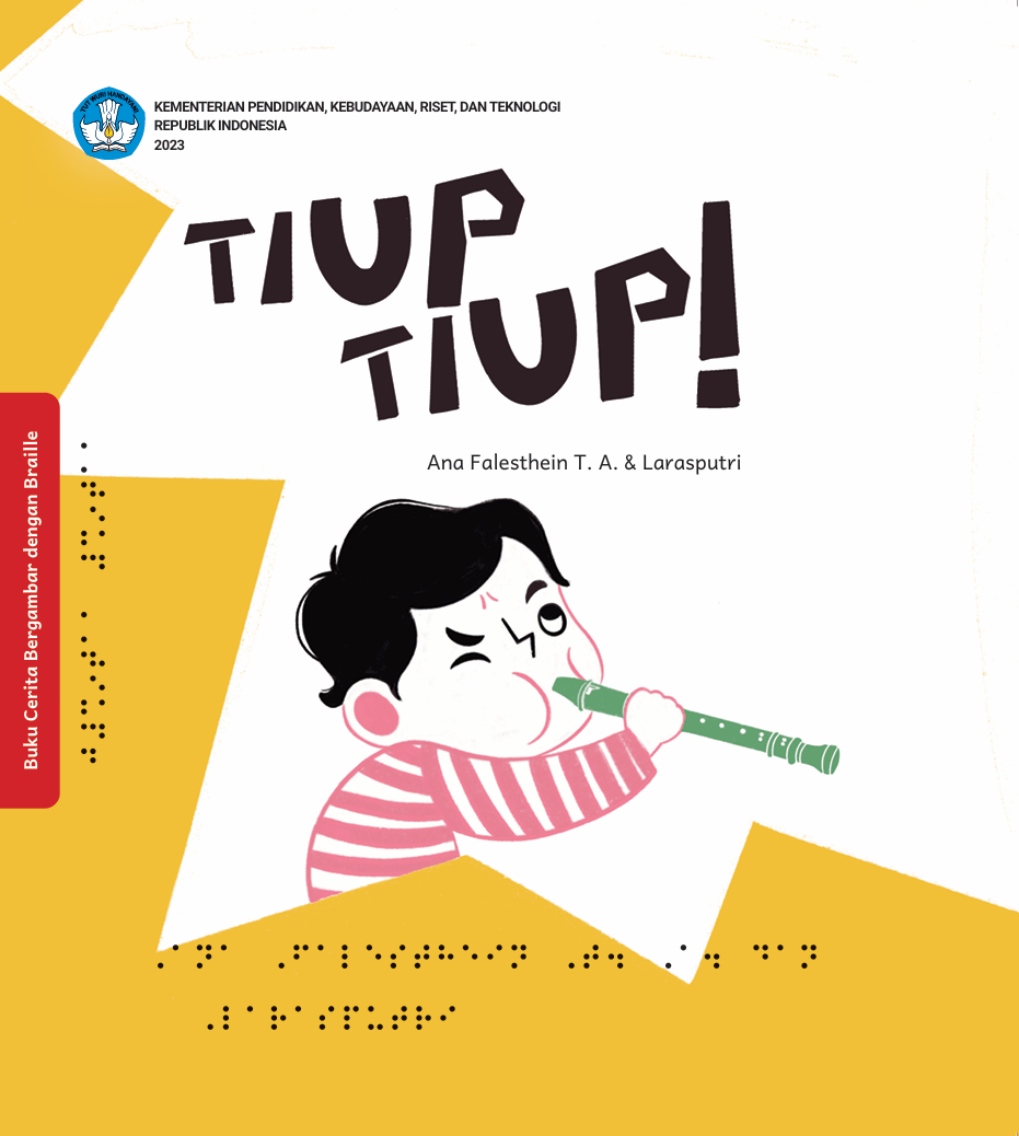 Cover Tiup Tiup (Edisi Braille)