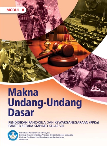 Cover Modul 8 - PPKn | Paket B