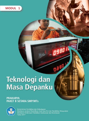 Cover Modul 1 - Prakarya | Paket B