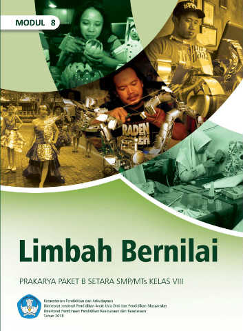 Cover Modul 8 - Prakarya | Paket B