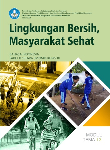 Cover Modul 13 - Bahasa Indonesia | Paket B