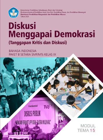 Cover Modul 15 - Bahasa Indonesia | Paket B