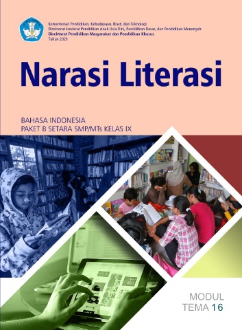 Cover Modul 16 - Bahasa Indonesia | Paket B