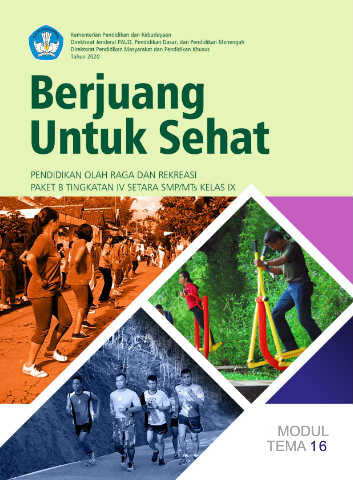 Cover Modul 16 - Olahraga | Paket B