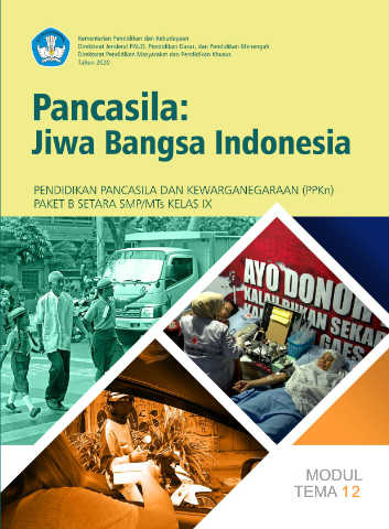Cover Modul 12 - PPKn | Paket B