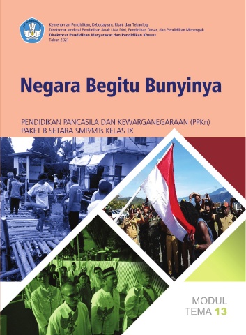 Cover Modul 13 - PPKn | Paket B