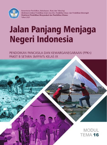 Cover Modul 16 - PPKn | Paket B