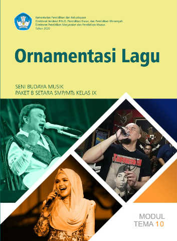 Cover Modul 10 - Seni | Paket B