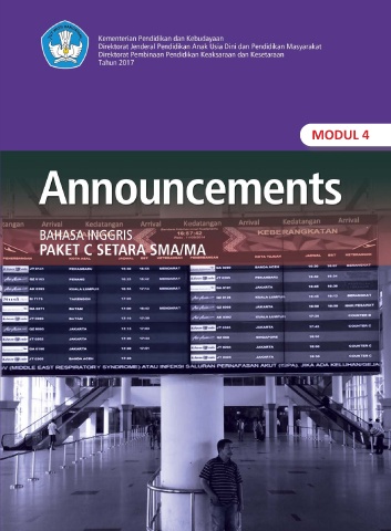 Cover Modul 4 - Bahasa Inggris | Paket C