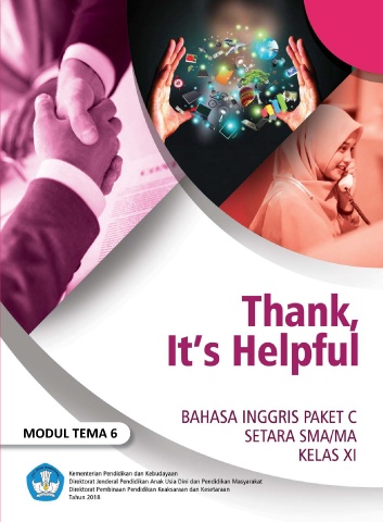 Cover Modul 6 - Bahasa Inggris | Paket C
