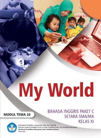 Cover Modul 10 - Bahasa Inggris | Paket C